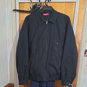 Supreme Black Bomber Jacket